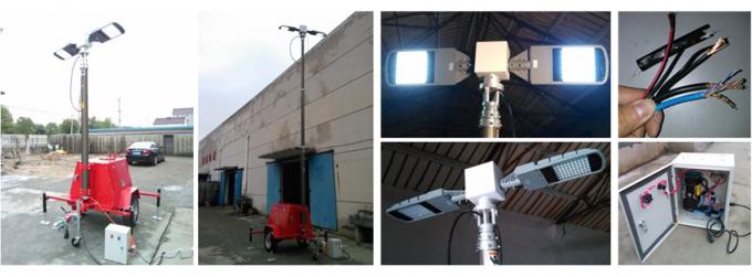 6m CCTV masts for security